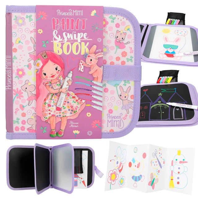 Imagem 0 de Livro para colorir e apagar Princesa Mimi