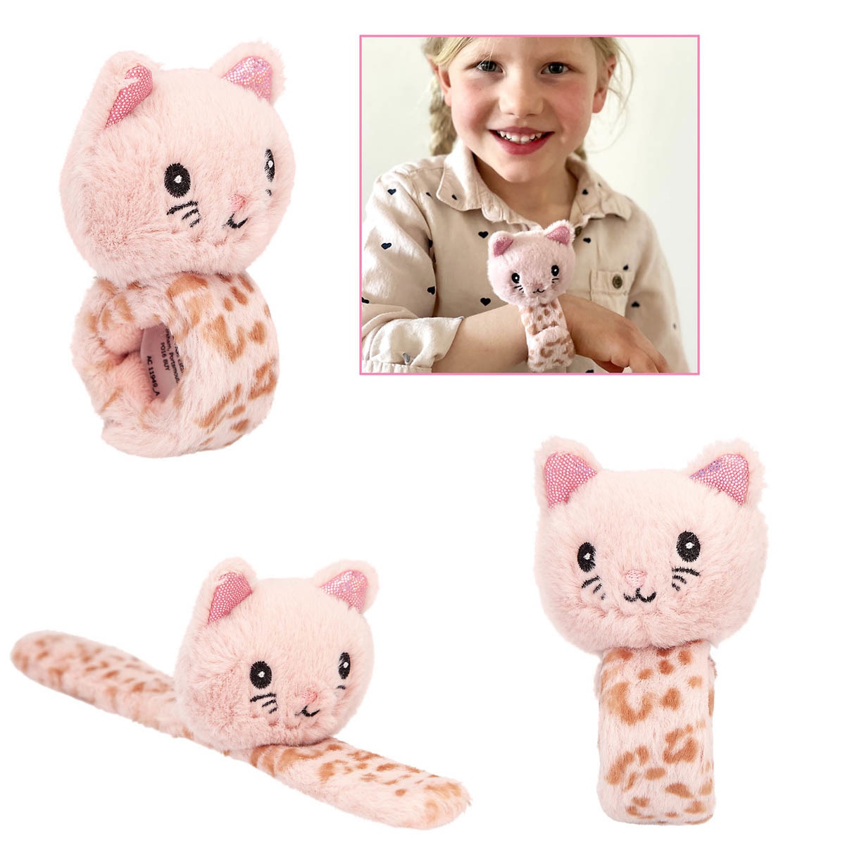Pulsera slap de peluche Princess Mimi 4