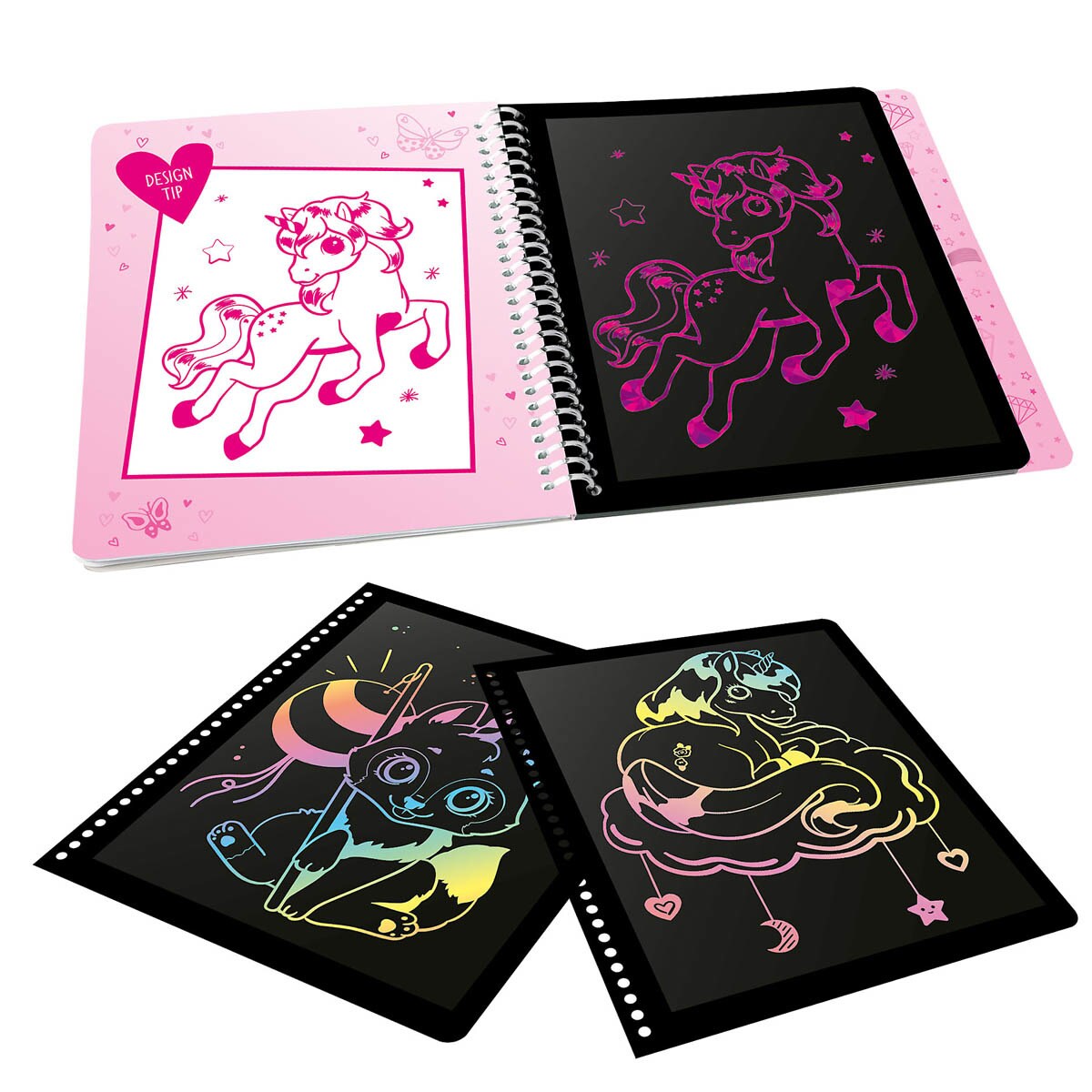 Libro magic scratch Ylvi 4