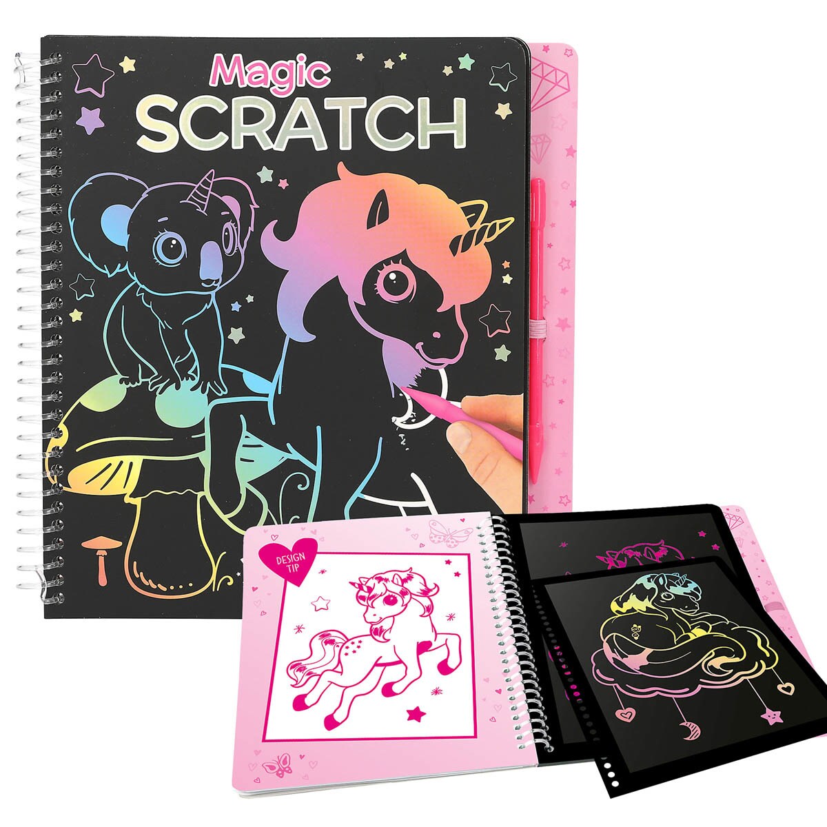 Libro magic scratch Ylvi 1