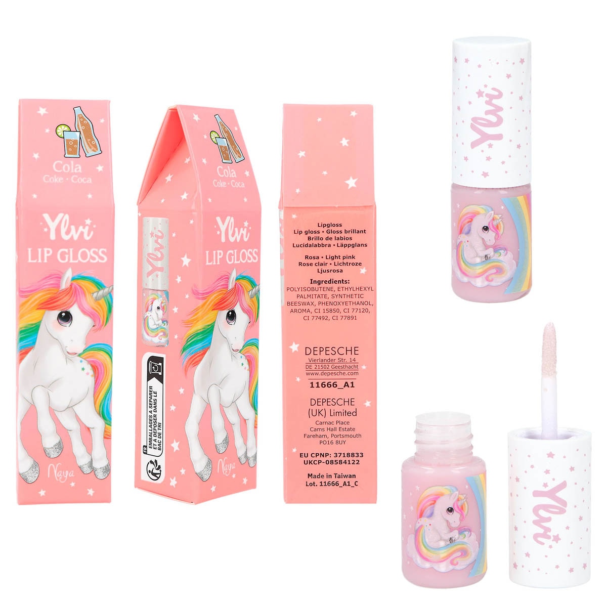 Brilho de labios Ylvi 6