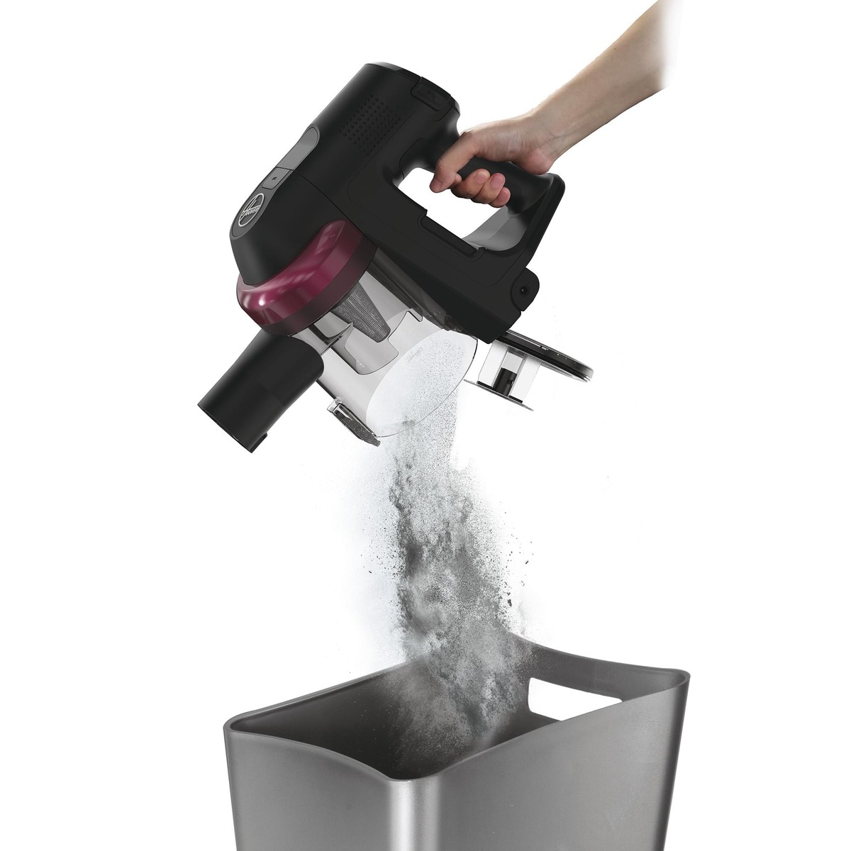 Aspirador de escoba recargable Hoover HF4 con giro de 360º, cepillo anti-enredos 16