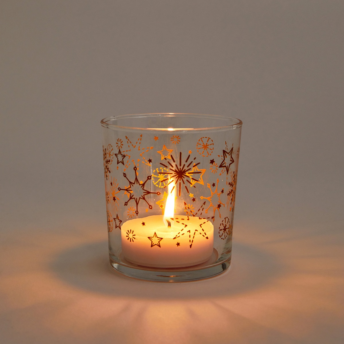 Vaso Estrellas Basics El Corte Inglés Cristal-2