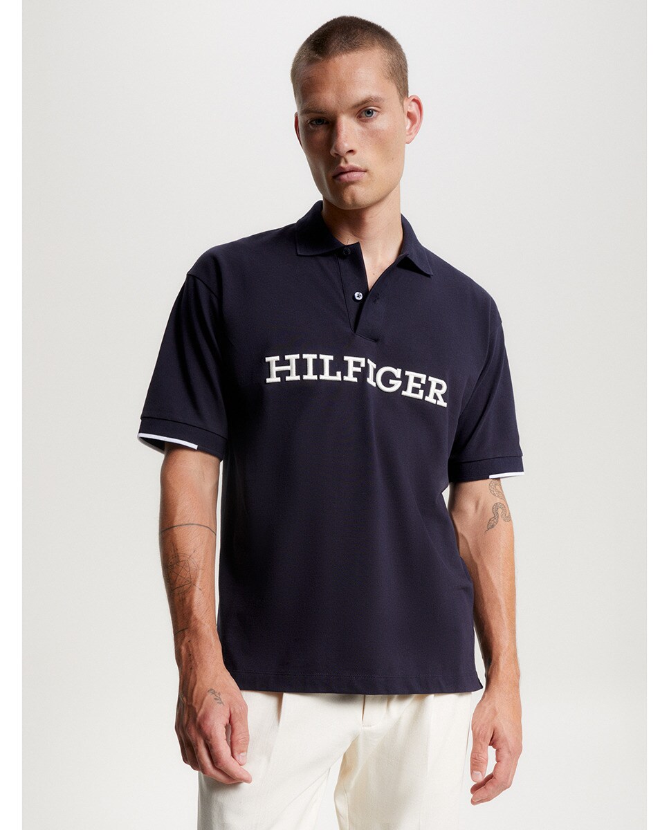 Polo casual fit à manches courtes