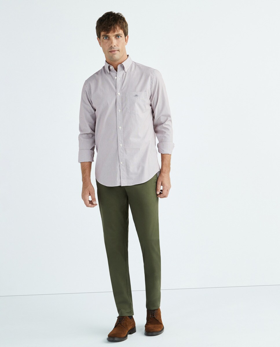 Pantalon chino coupe slim