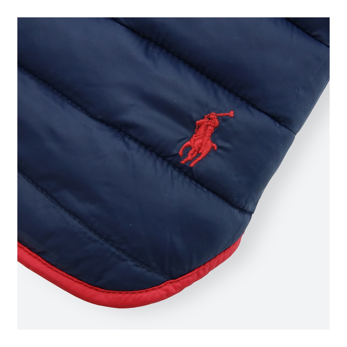 Plumas reversible Ralph Lauren para perros Rojo / Azul-5