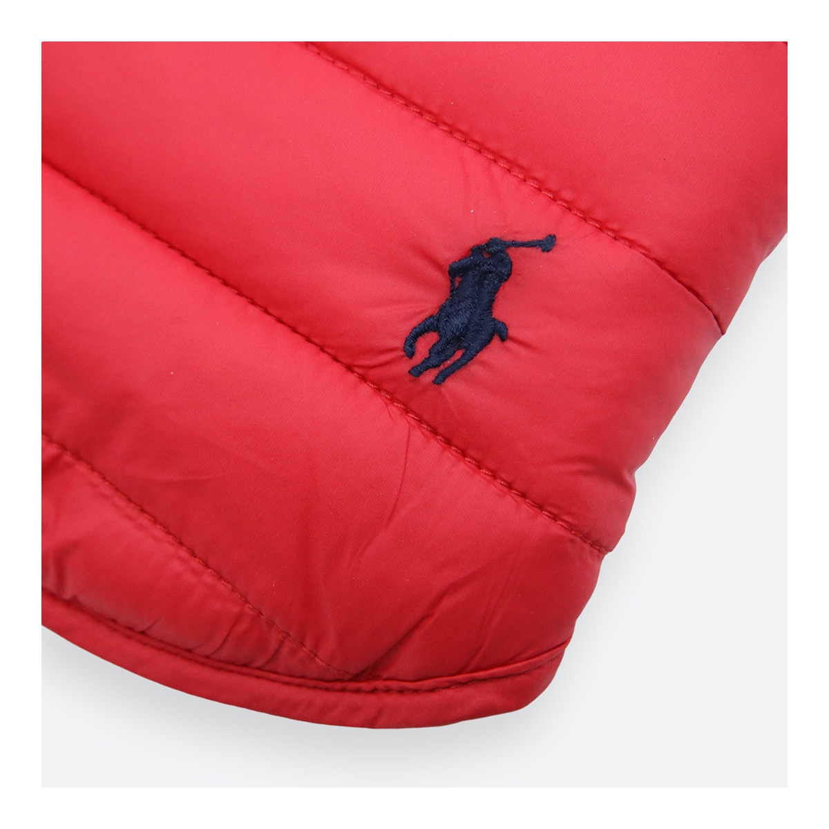 Plumas reversible Ralph Lauren para perros Rojo / Azul-4