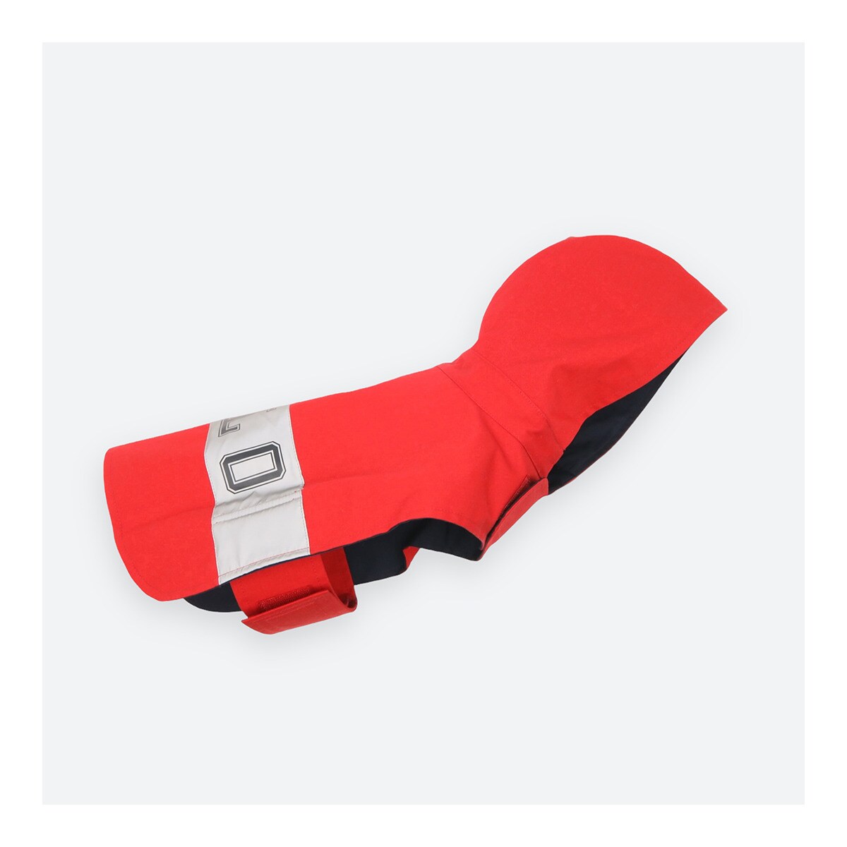 Chubasquero Ralph Lauren para perros Rojo / Azul-3