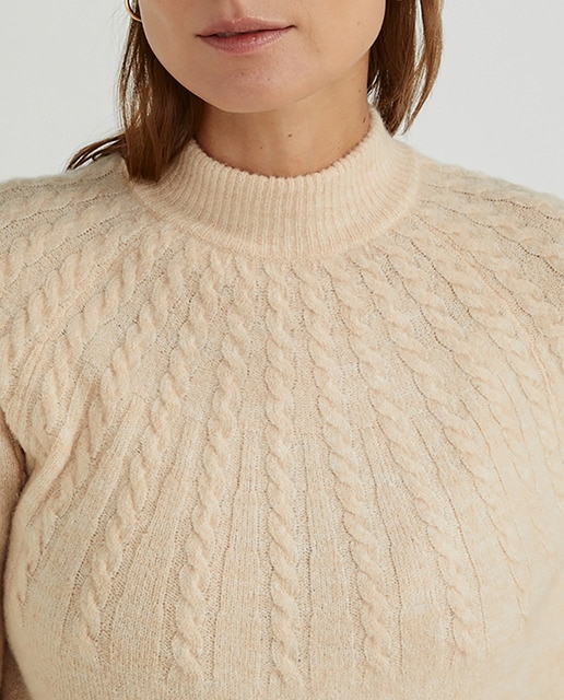 Imagen 0 de Jersey de mujer con ochos y cuello perkins