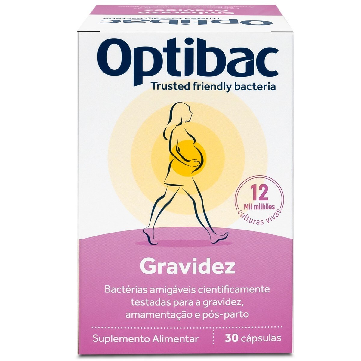 Suplemento Alimentar Probióticos Gravidez - 30 Cápsulas 2