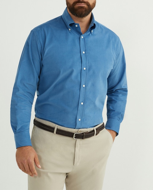 Imagen 0 de Camisa de hombre casual micropana tallas grandes