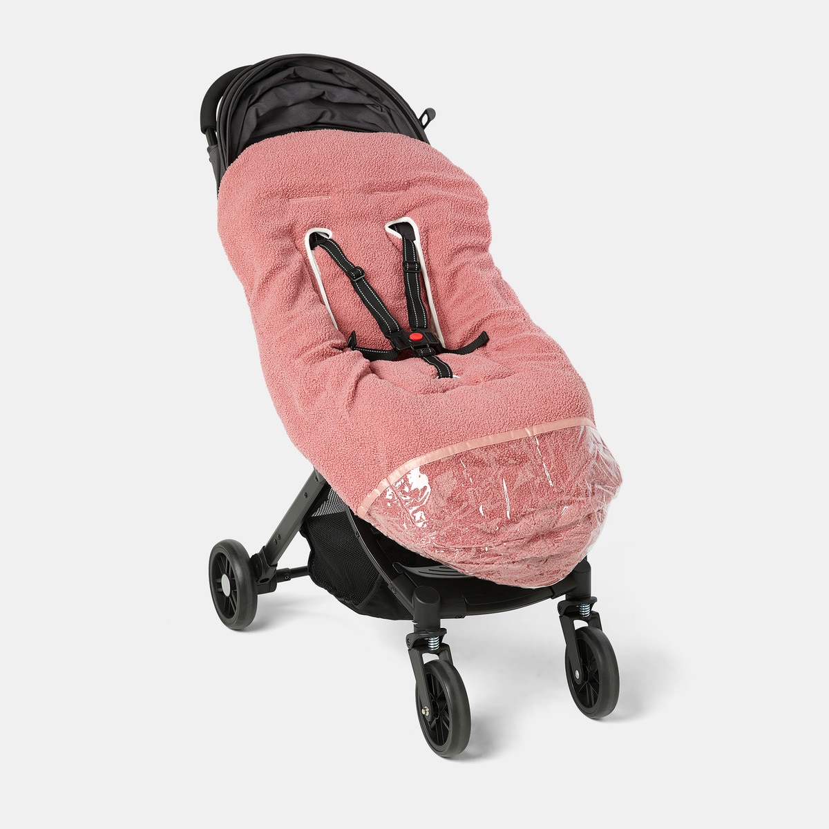 Saco de Cadeira Universal Técnico Flores Fecho de Correr Central+Lateral Rosa-3