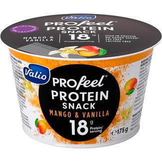 Snack Protein S/ Lactose de Manga e Baunilha unidade 175 g - Valio