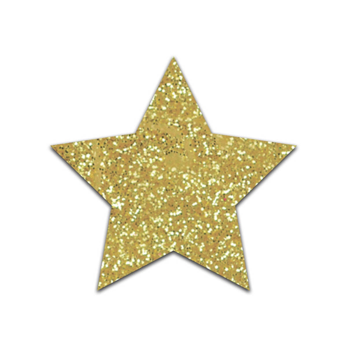 Embalagem 300 Estrelinhas com Glitter - Dourado Dourado-3