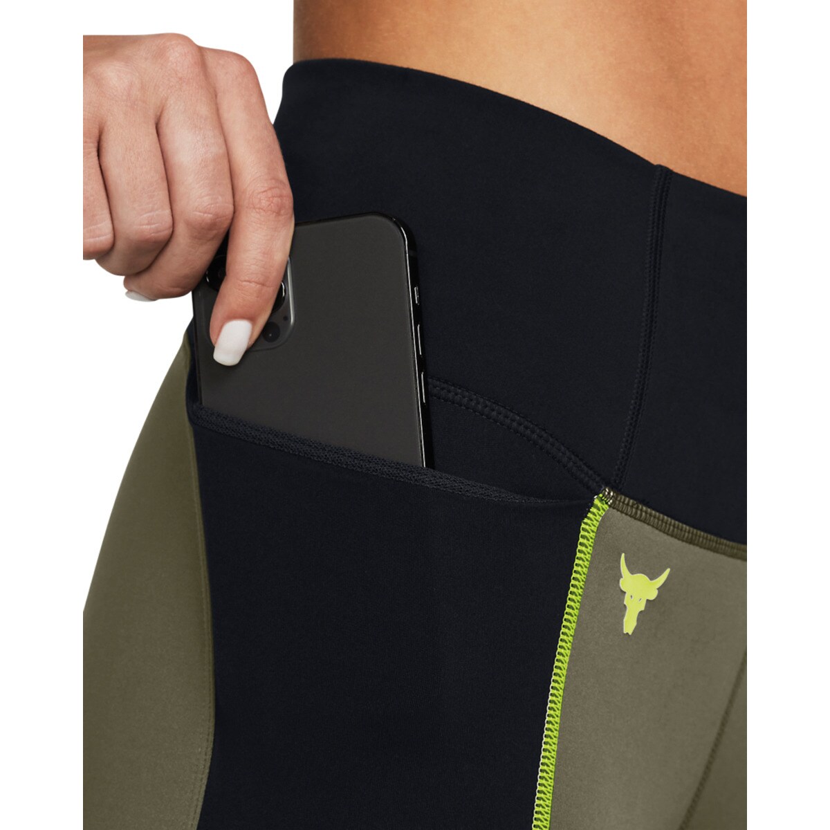 Leggings de mulher Project Rock Verde-3