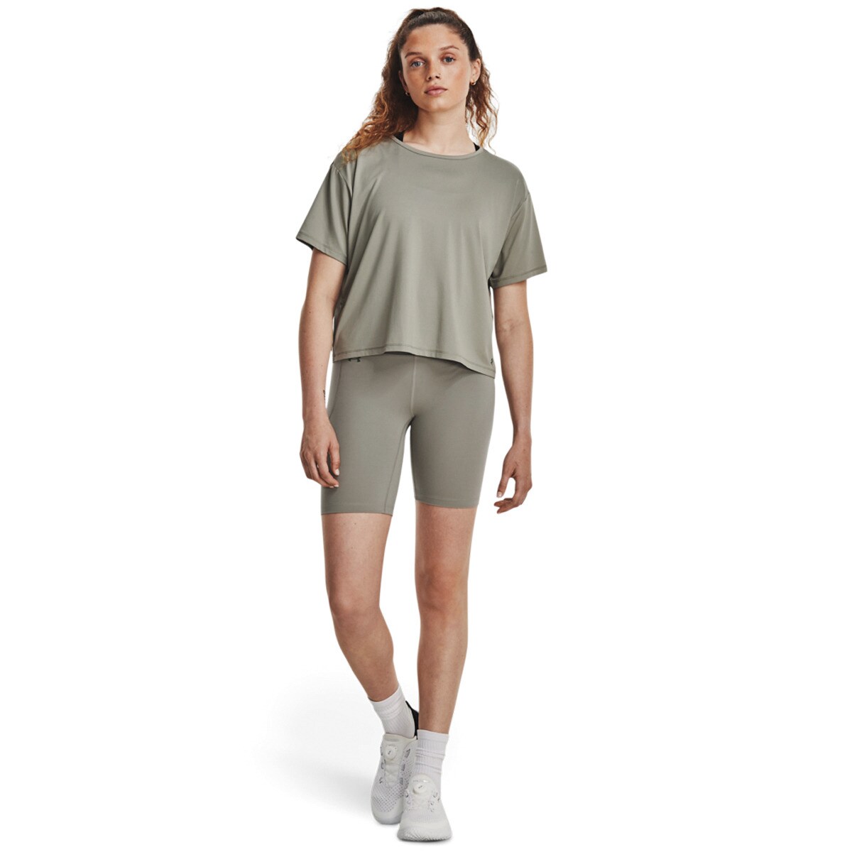 T-shirt de Mulher Train Seamless Verde-4