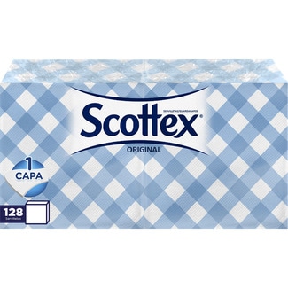 servilletas decorada 1 capa 33x33 cm paquete 128 unidades - Scottex
