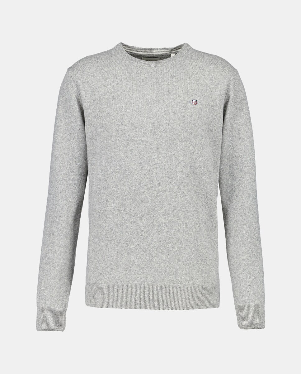 Pull en lambswool à col rond