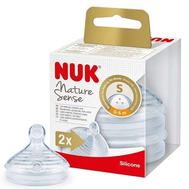 Imagem 0 de Tetina NUK Nature Sense Tam S - 2 uds.