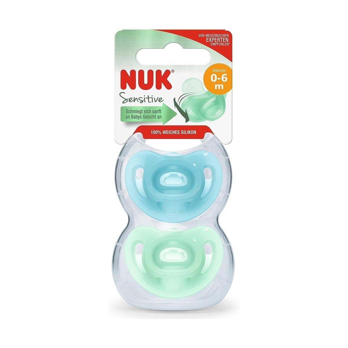 Chupeta Sensitive Silicone 0-6 Meses - 2 uds. 4