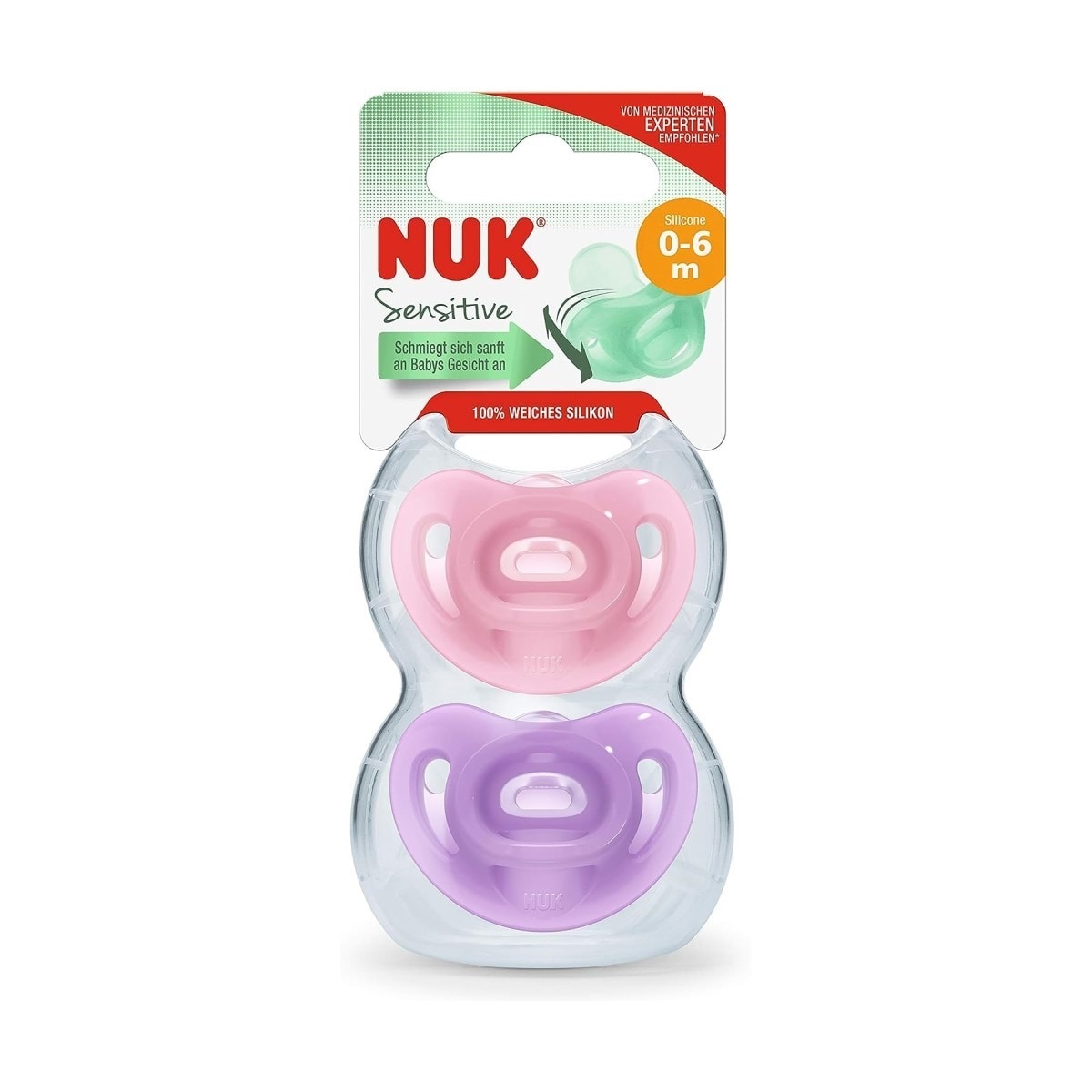 Chupeta Sensitive Silicone 0-6 Meses - 2 uds. 2