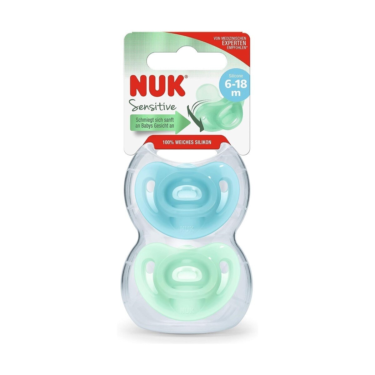 Chupeta Sensitive Silicone 6-18 Meses - 2 uds. 4