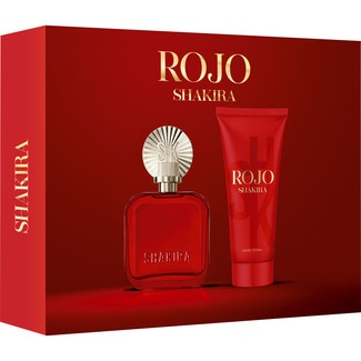 Rojo estuche con eau de toilette femenina natural spray 50 ml + loción corporal frasco 75 ml - Shakira