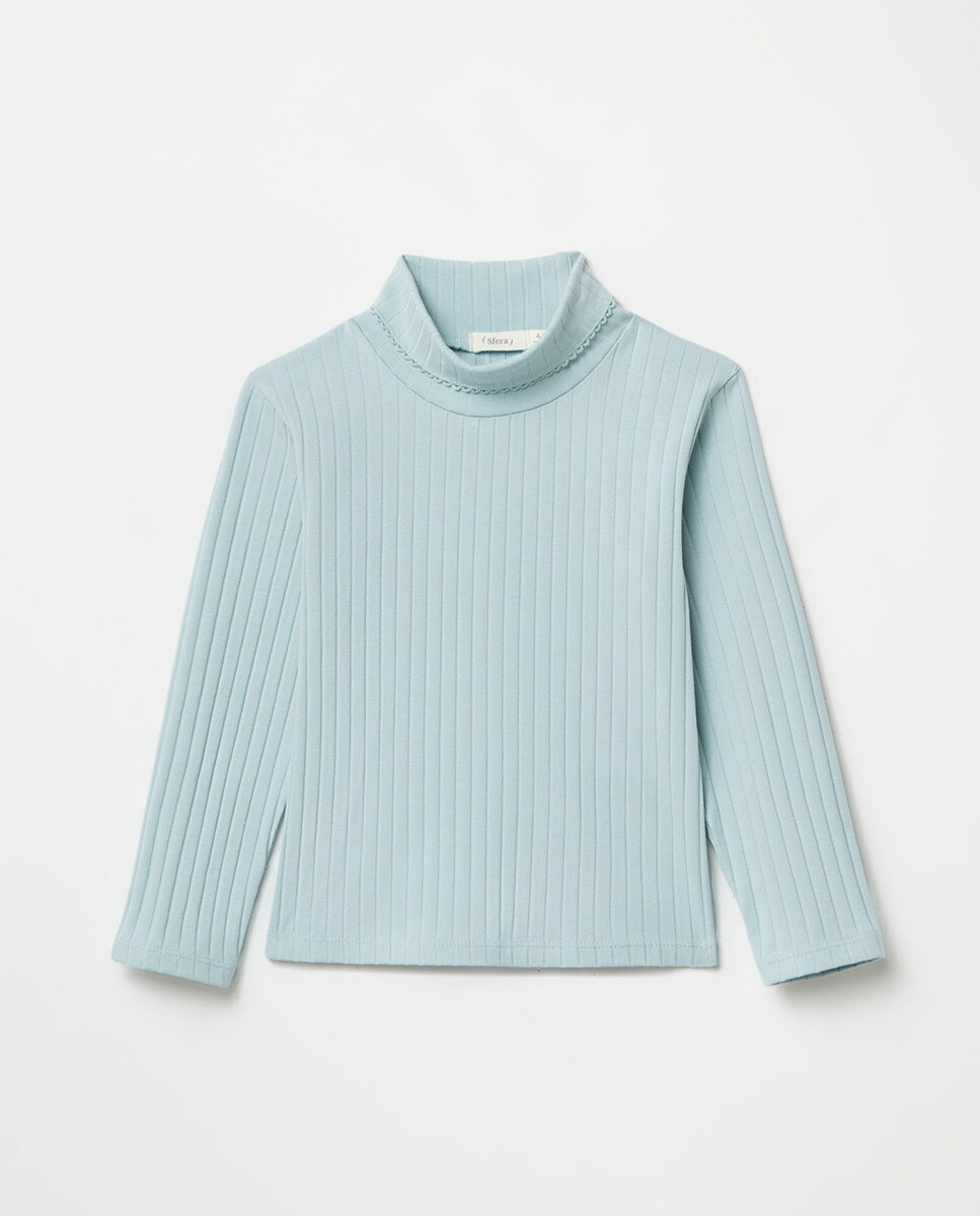 Tshirt cygne côtelé