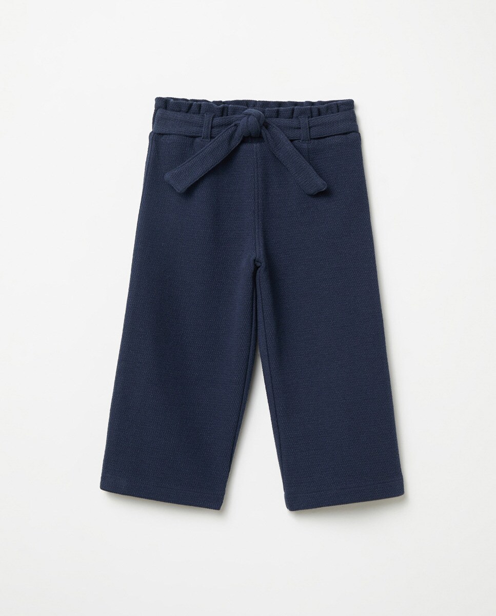 Pantalon structure large