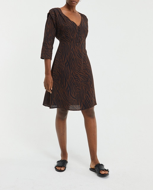 Imagen 0 de Vestido animal print