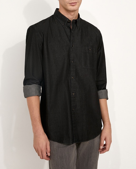 Imagen 0 de Camisa de hombre classic fit denim