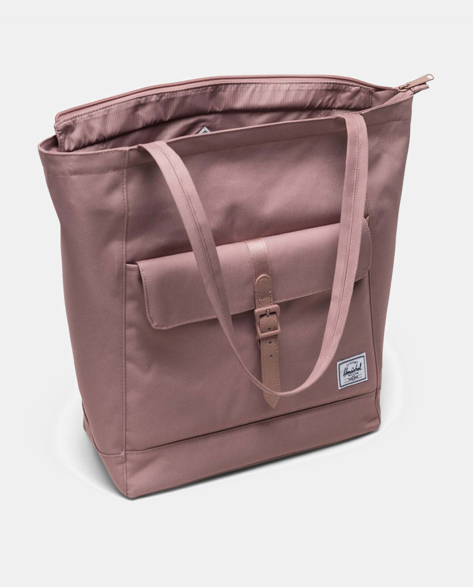 Mala Tipo Tote Retreat Supply com Bolso à Frente - Rosa Rosa-3