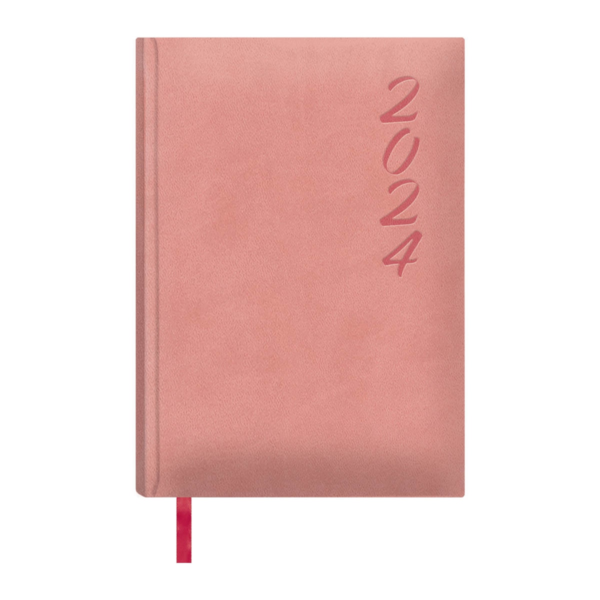 Imagen 0 de Agenda día página 15 x 21 cm. Brasilia Dohe rosa cuarzo castellano