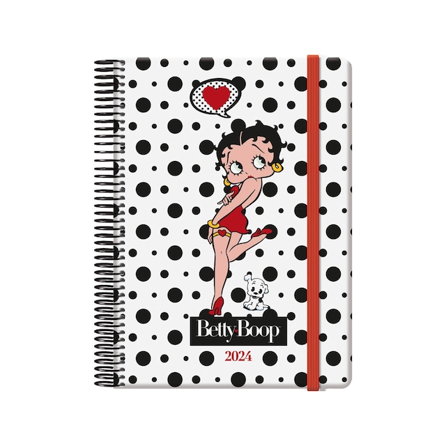Imagen 0 de Agenda día página 15 x 21 cm. Betty Boop Dohe multicolor castellano