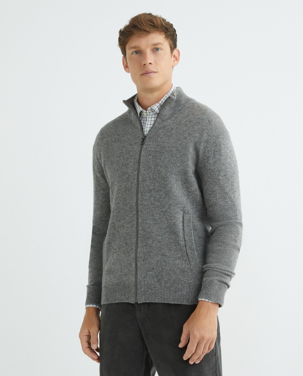 Comprar Chaqueta de punto lambswool nylon de hombre · Unit · Hipercor