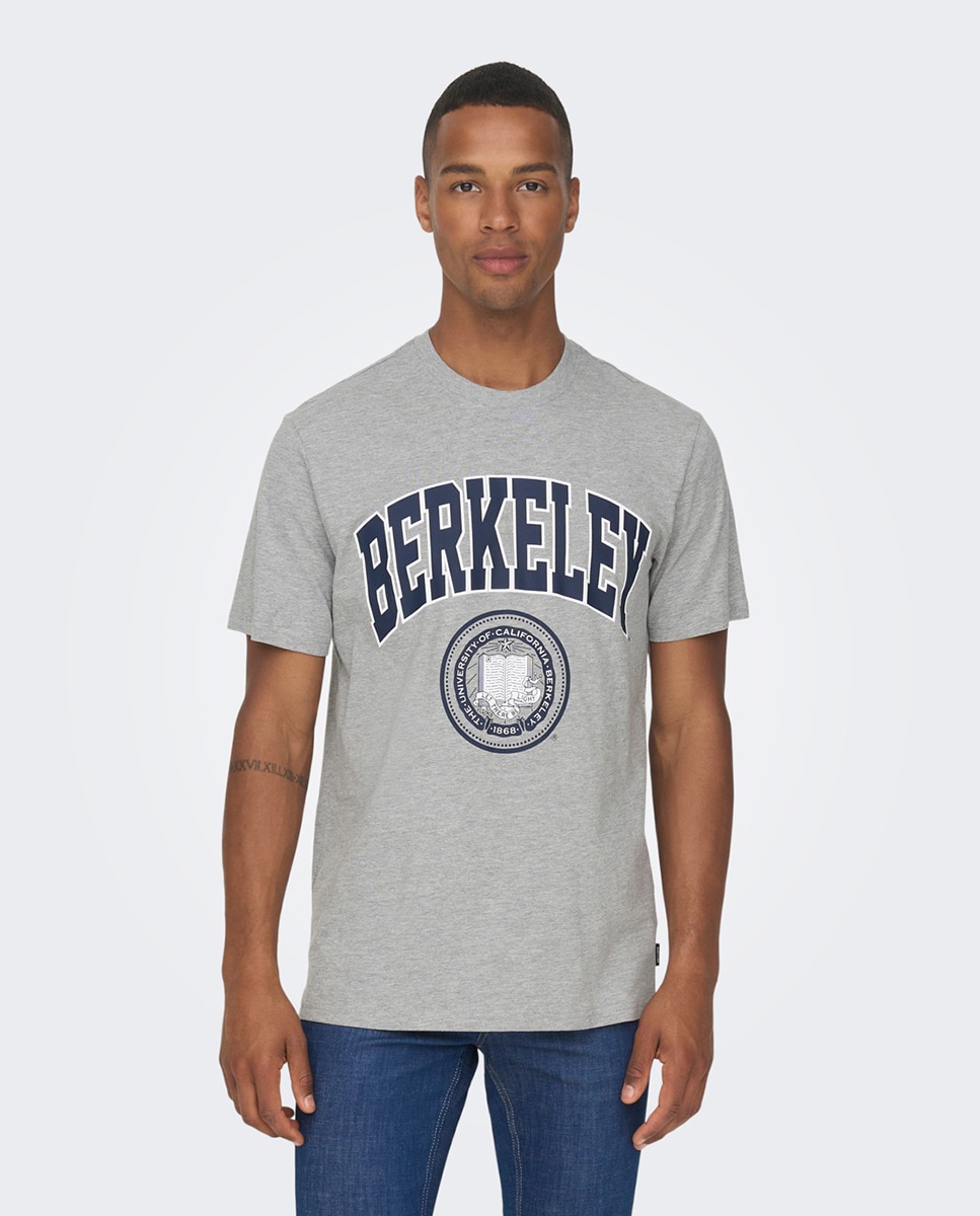 Tshirt à manches courtes regular fit imprimé