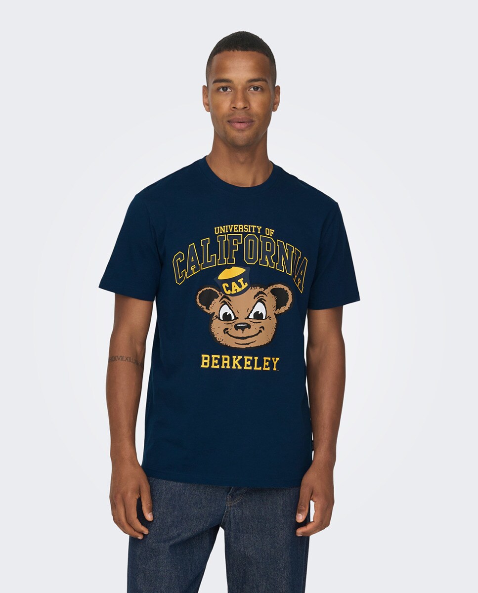 Tshirt à manches courtes regular fit imprimé