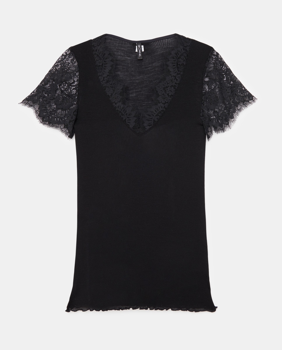 Imagem 0 de T-shirt de mulher com manga curta