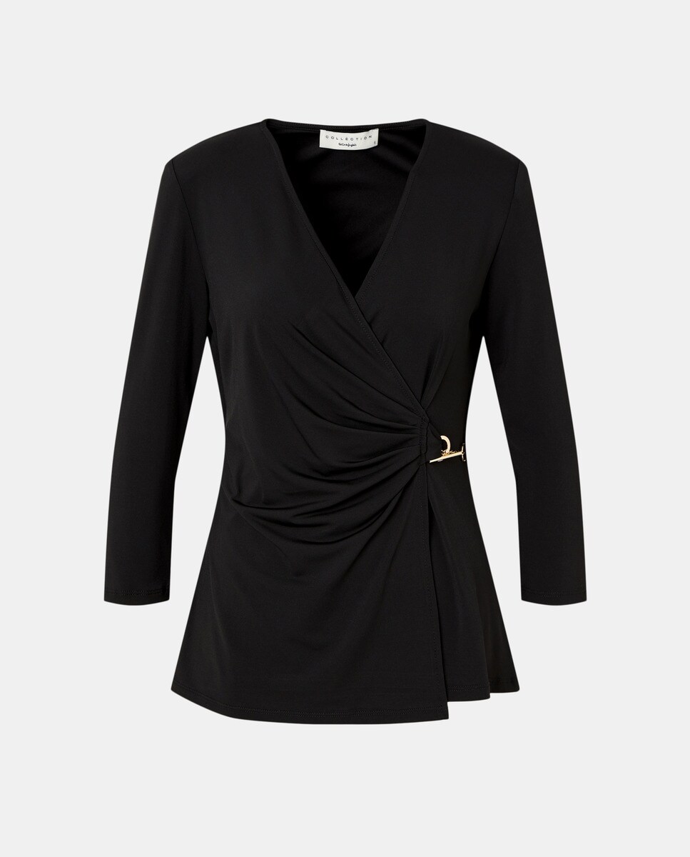 Tshirt fantaisie drapé