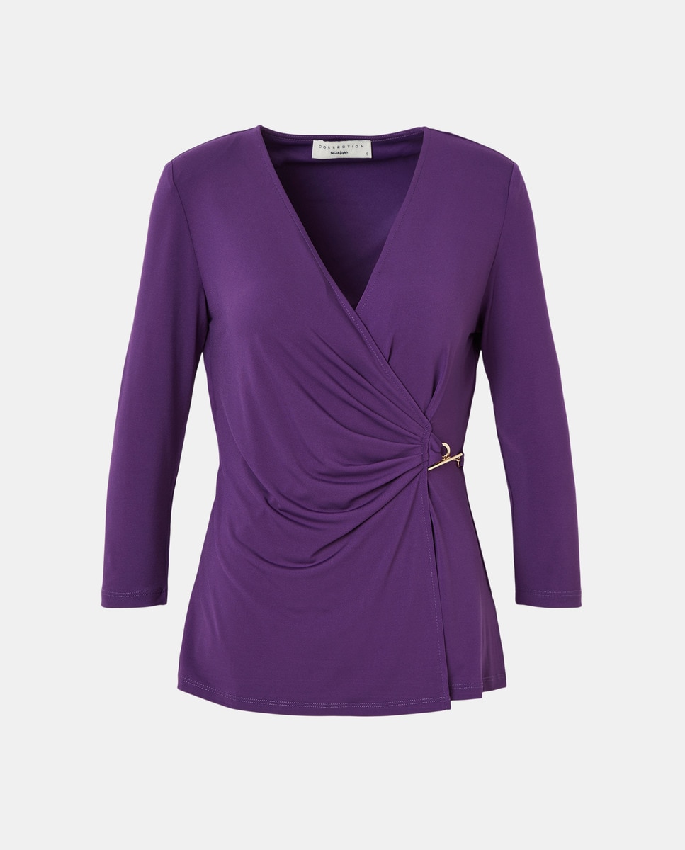 Tshirt fantaisie drapé