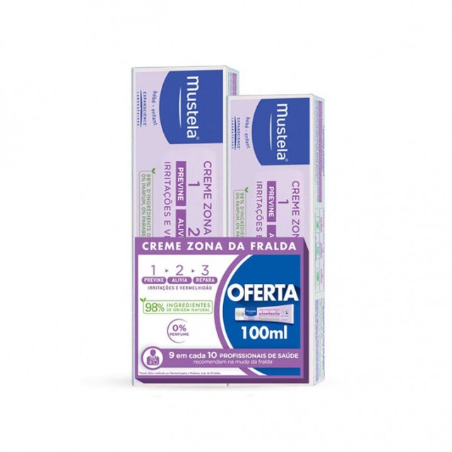 Imagem 0 de Creme Zona Fralda 123 - 150 ml + Oferta de 100 ml