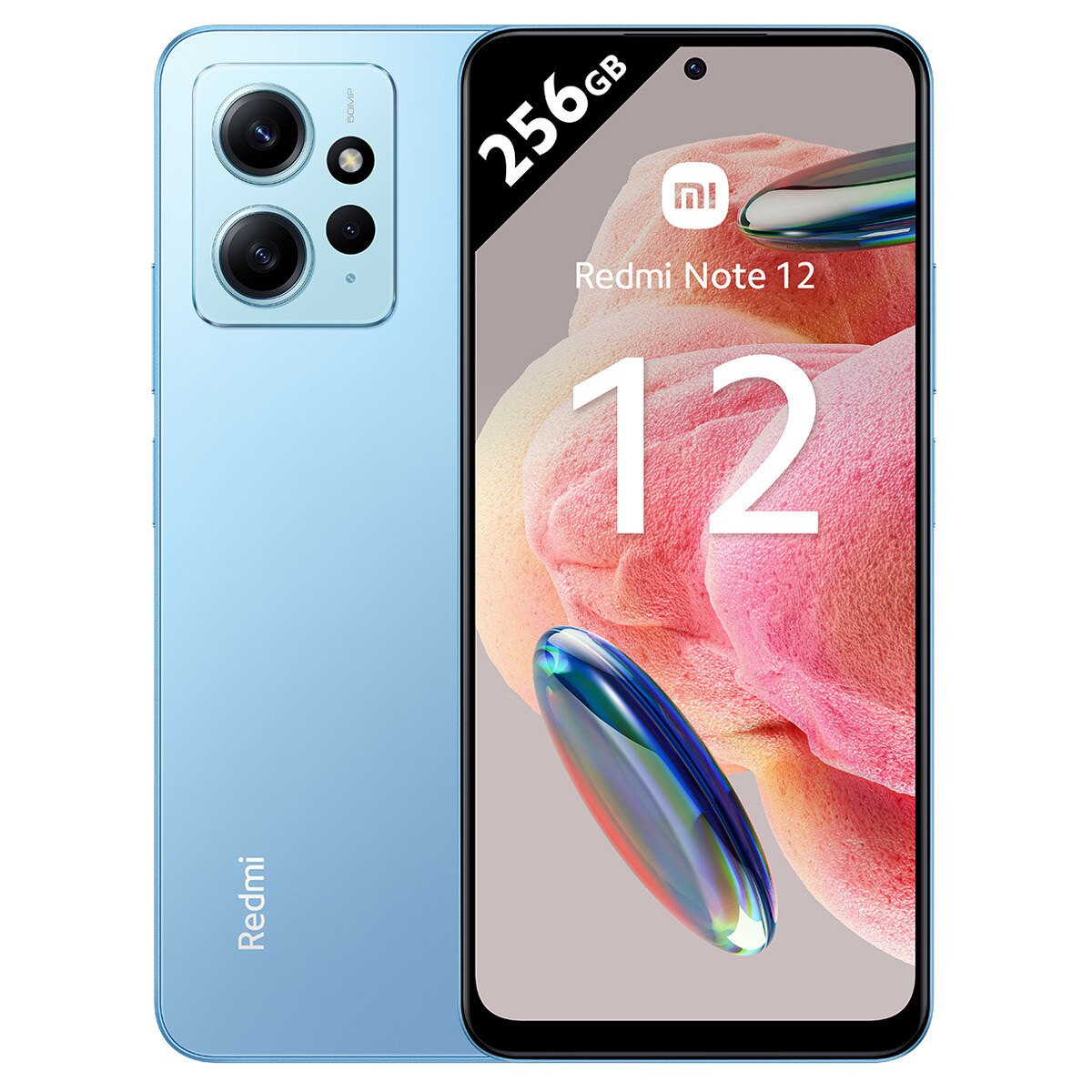 Xiaomi Redmi Note 12 8GB + 256GB móvil libre Ice blue-1