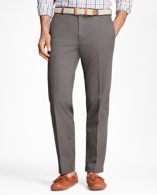 Imagen 0 de Chino de hombre Brooks Brothers slim gris