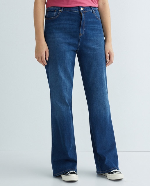 Imagen 0 de Vaquero de mujer de Bootcut de tiro medio