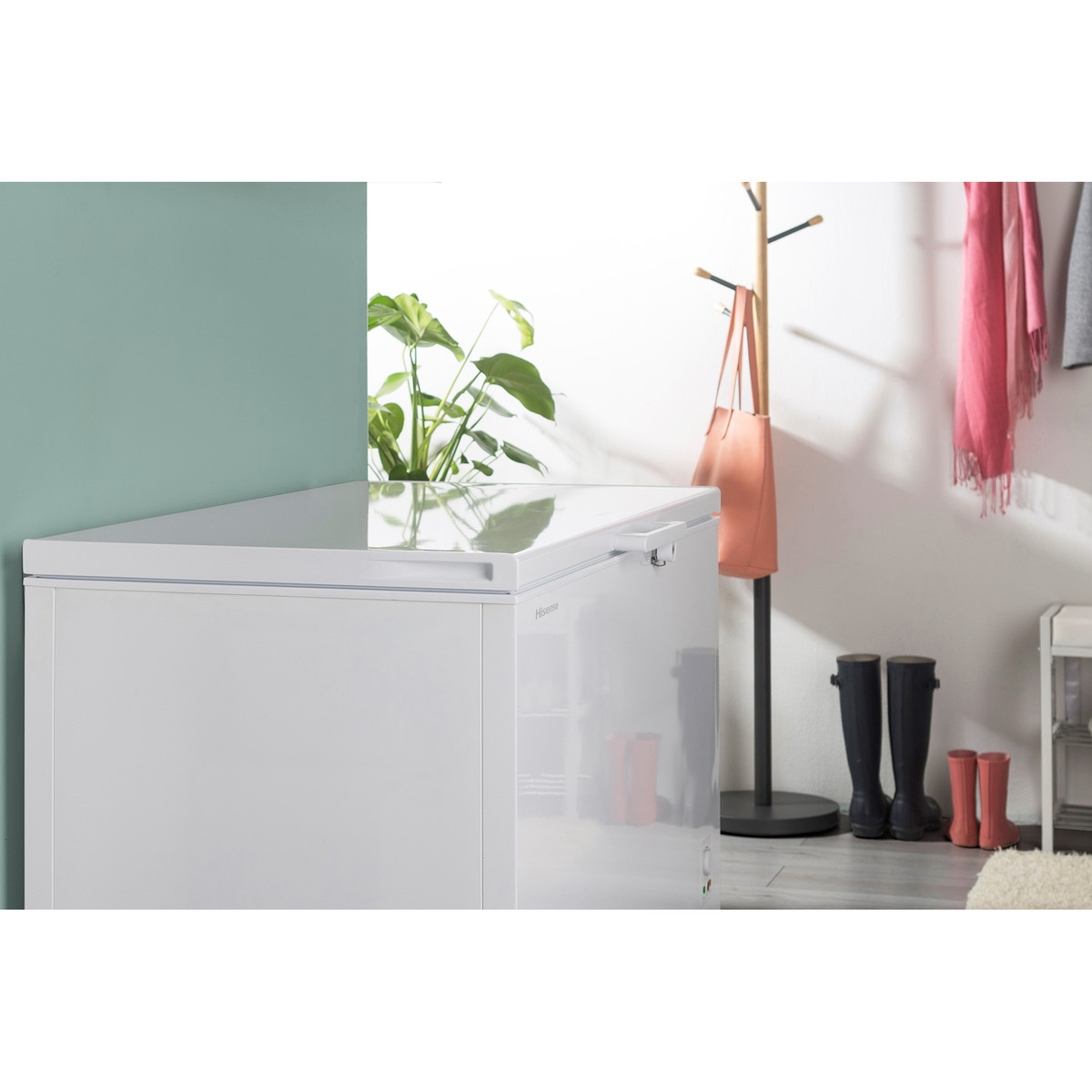 Congelador horizontal Hisense Defrost - FT546D4AWLYE Blanco-11