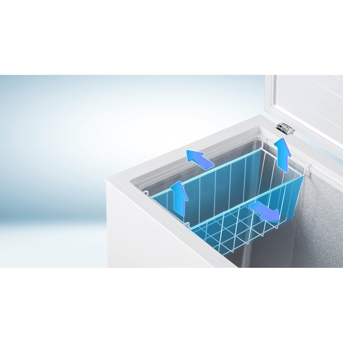 Congelador horizontal Hisense Defrost - FT546D4AWLYE Blanco-4