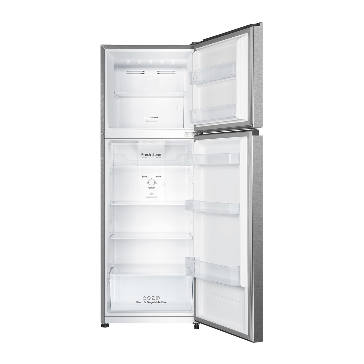Frigorífico 2 puertas Hisense MultiAirFlow, Tecnología Inverter - RT422N4ACE Inox-3
