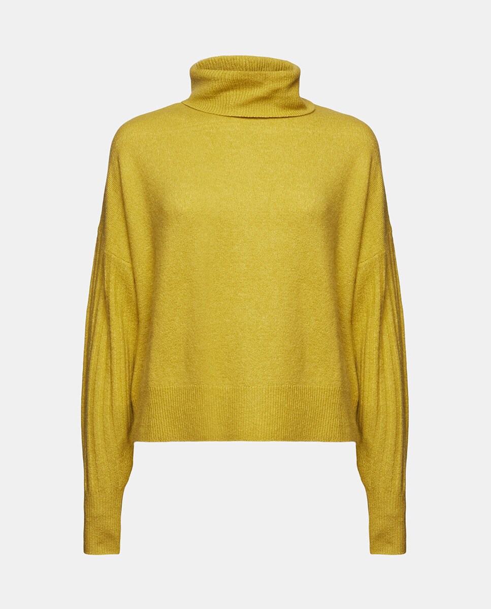 Jersey de mujer cuello vuelto con lana · Esprit · El Corte Inglés