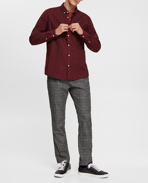 Imagen 0 de Camisa de hombre textura slim fit