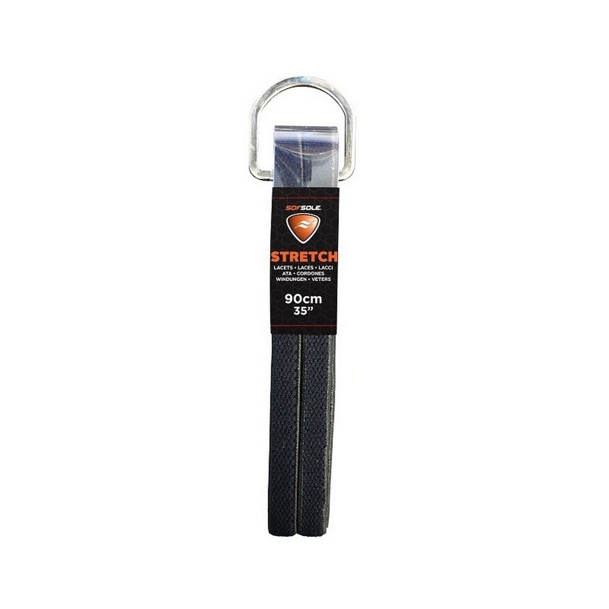 Atacadores Stretch - 90 cm 35" - Preto 1